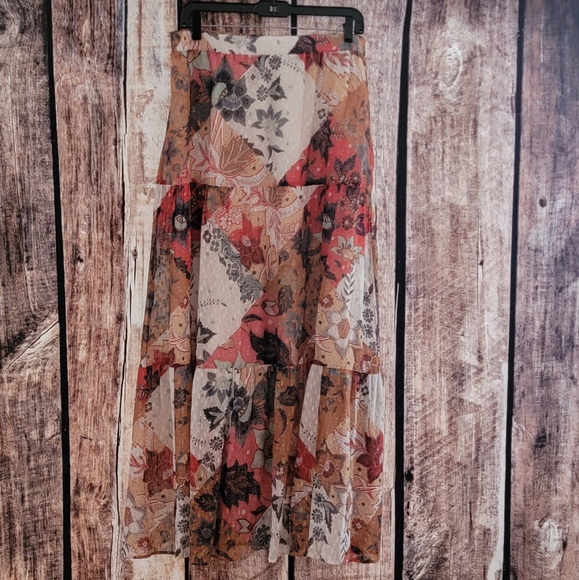 Johnny Was Jade Stephanie Maxi Skirt Size Medium - Picture 5 of 8